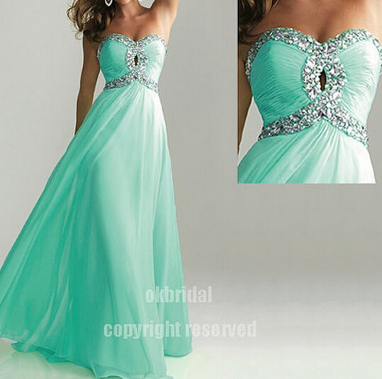 Cheap Turquoise Prom Dresses