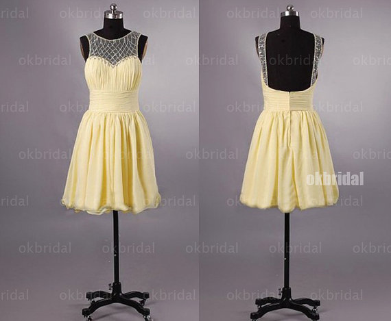 Yellow Bridesmaid Dresses Off Shoulder Short Yellow Bridesmaid Dresses Off Shoulder Short Cm504