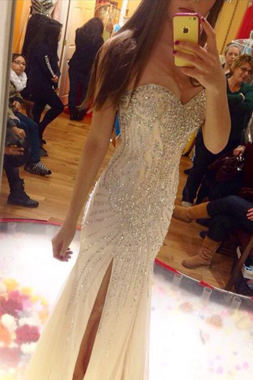 Rhinestone Mermaid Dress